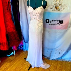 Prom silk beaded Luxury Dress